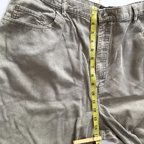 Route 66 Pants Mens Sz 42x30 Beige Corduroy Loose Fit Y2K Vintage Standard Wale - Picture 10 of 15